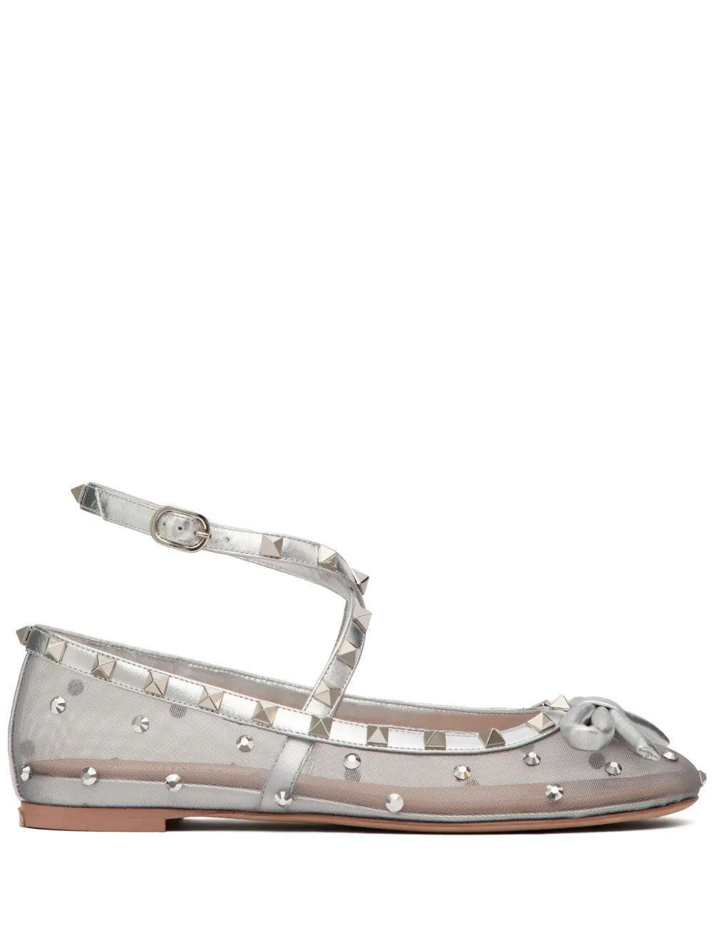 Valentino Garavani Rockstud ballerina shoes 