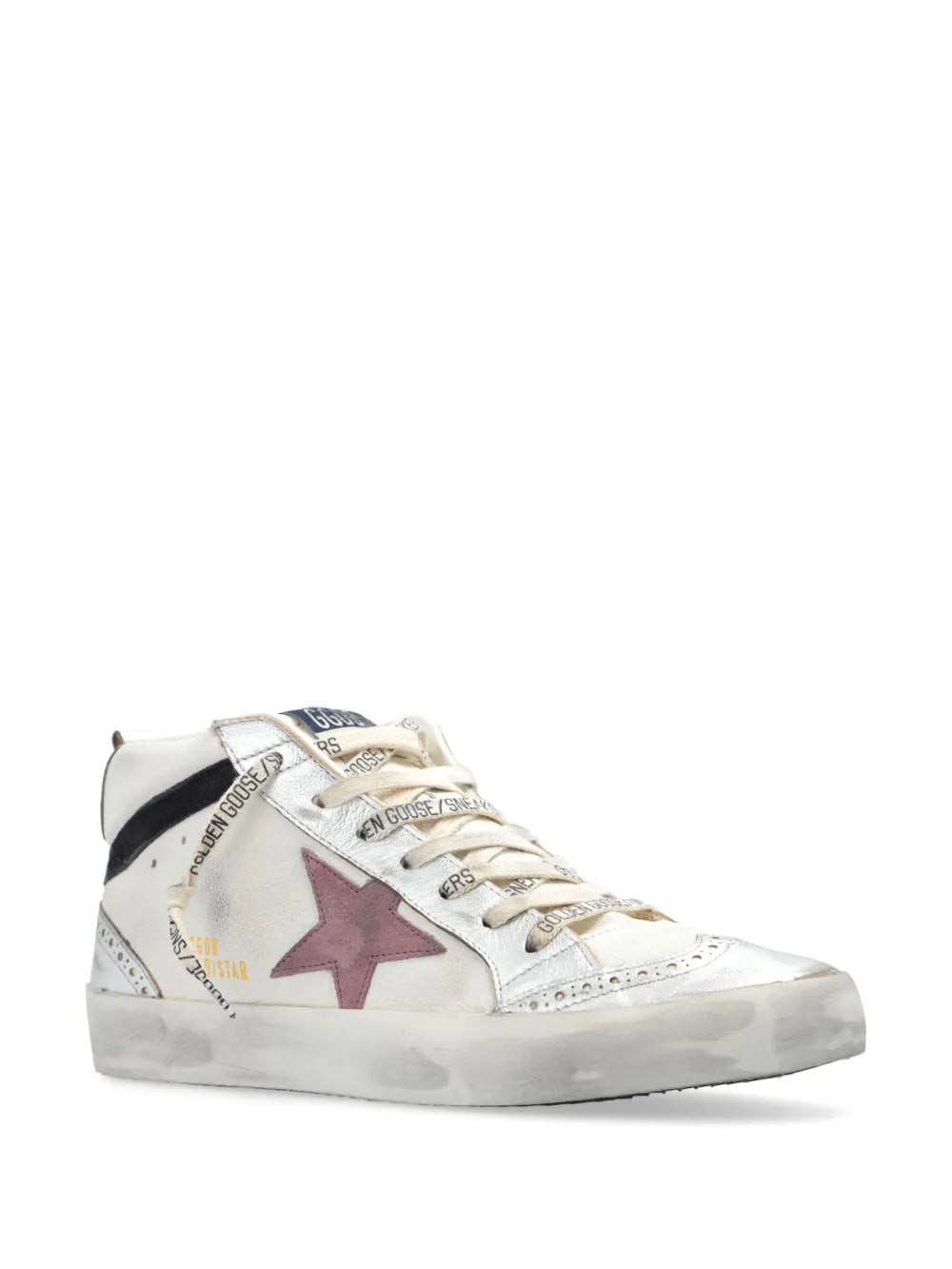 Golden Goose Mid Star leather sneakers