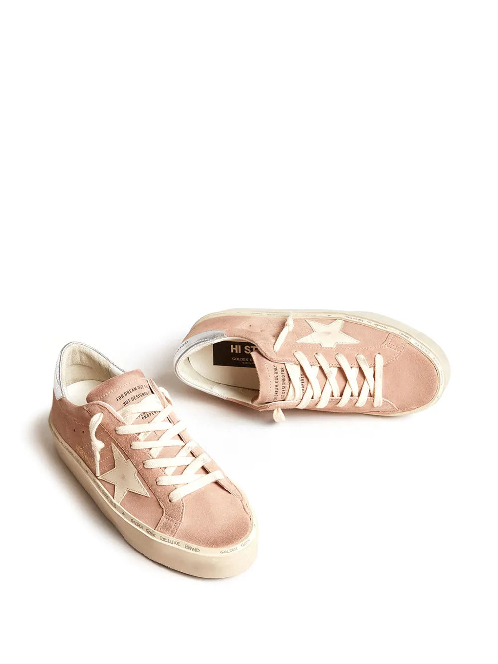 Golden Goose Hi-Star star-patch flatform sneakers