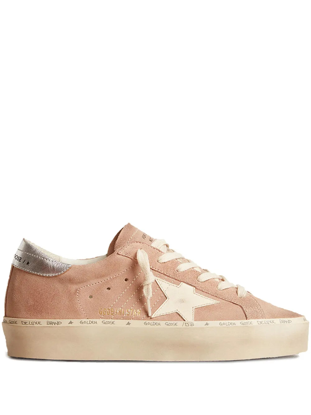 Golden Goose Hi-Star star-patch flatform sneakers
