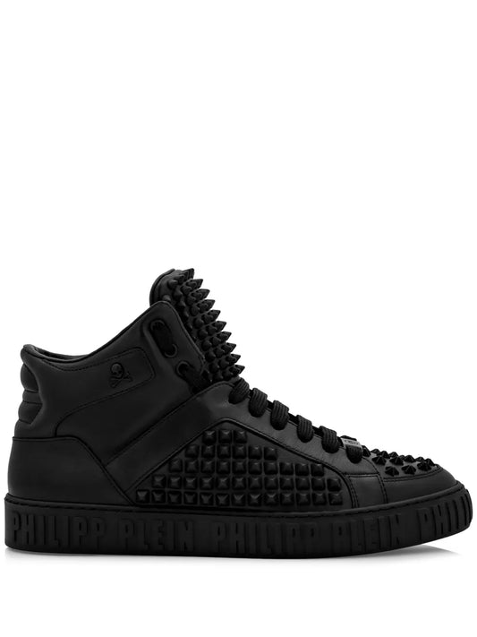 Philipp Plein spike stud-detailing leather sneakers 