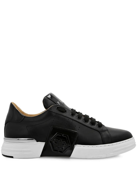 Philipp Plein logo-appliqué lace-up sneakers
