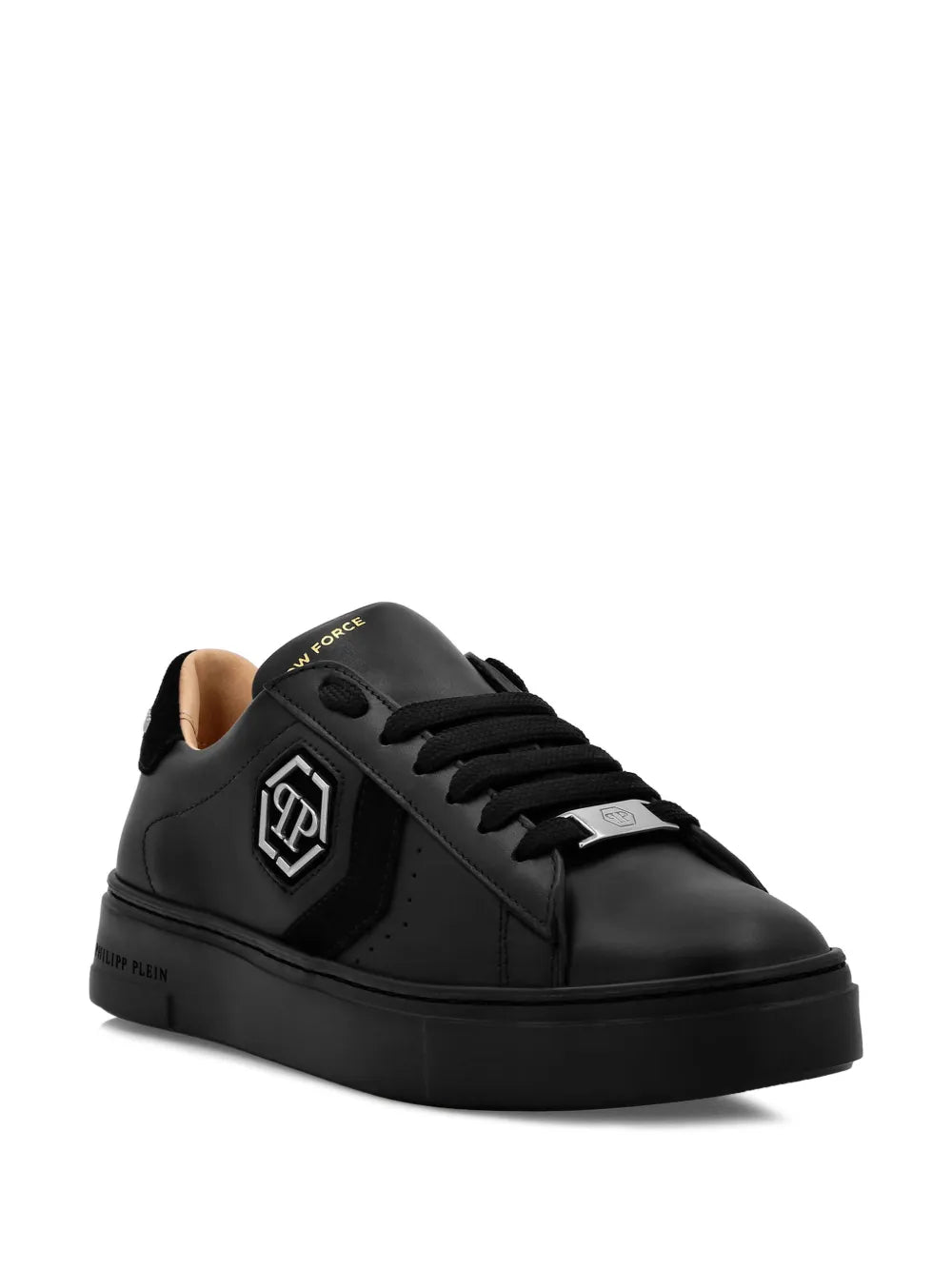 Philipp Plein Arrow Force leather sneakers