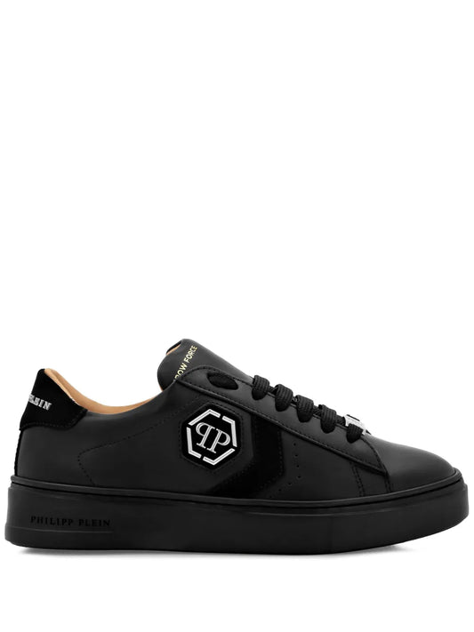 Philipp Plein Arrow Force leather sneakers