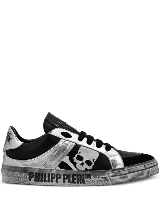 Philipp Plein Retrokickz TM leather sneakers