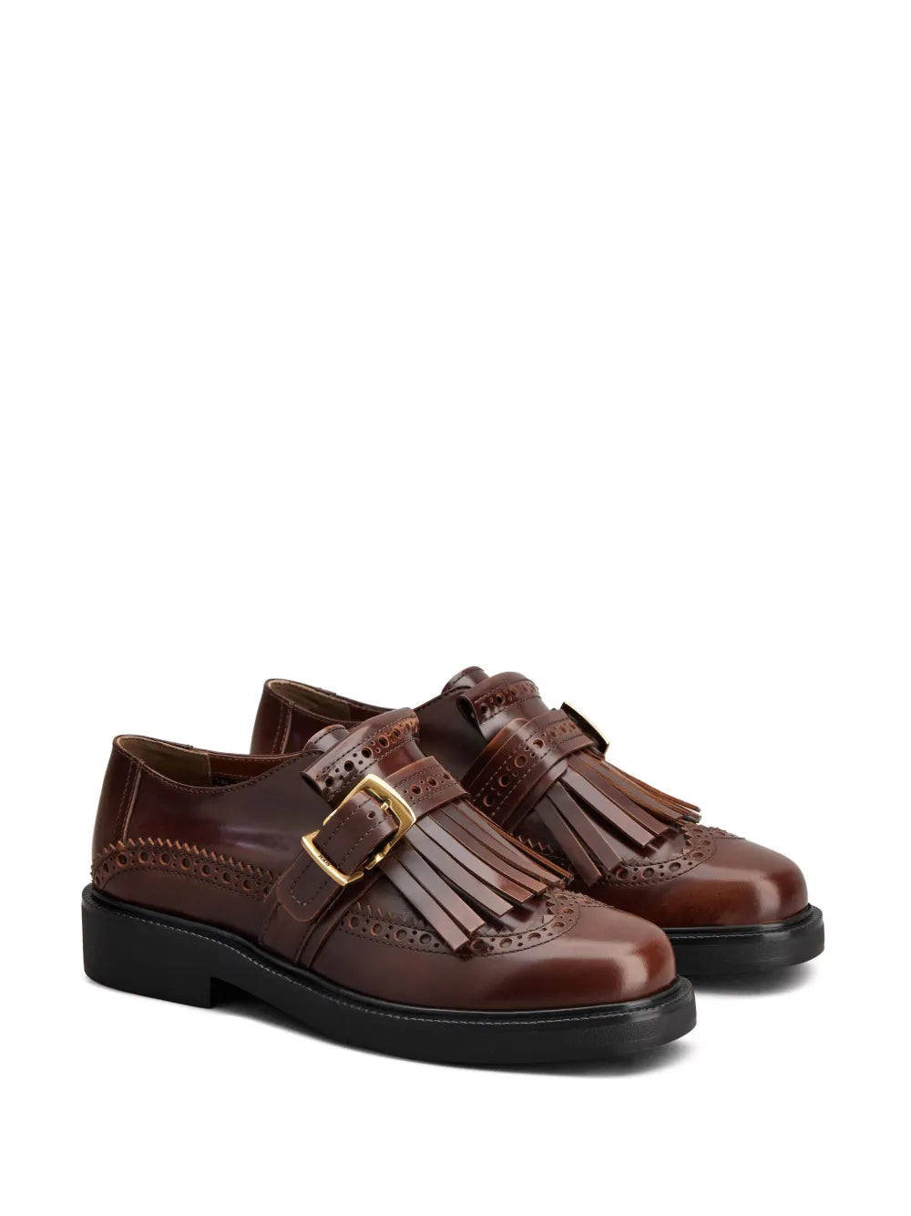 Tod's leather brogue shoes