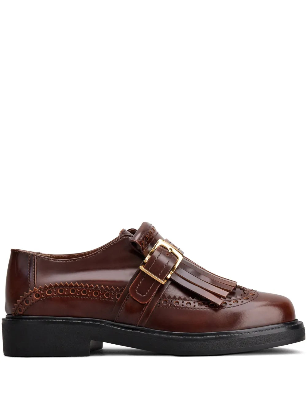 Tod's leather brogue shoes