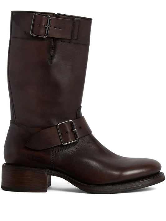 DSQUARED2 Harley leather boots