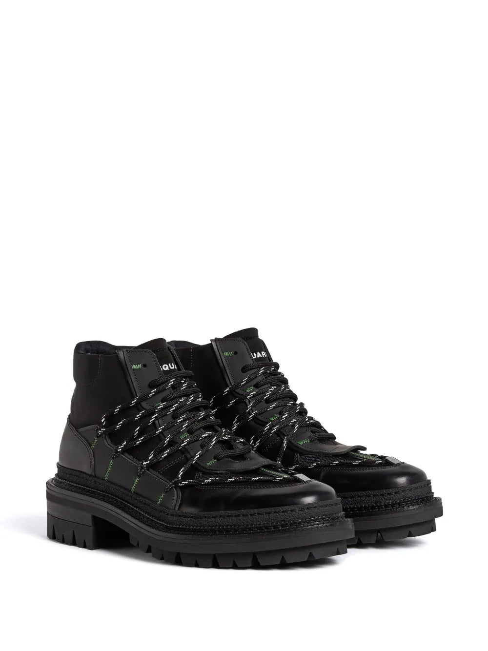 DSQUARED2 panelled-design leather boots