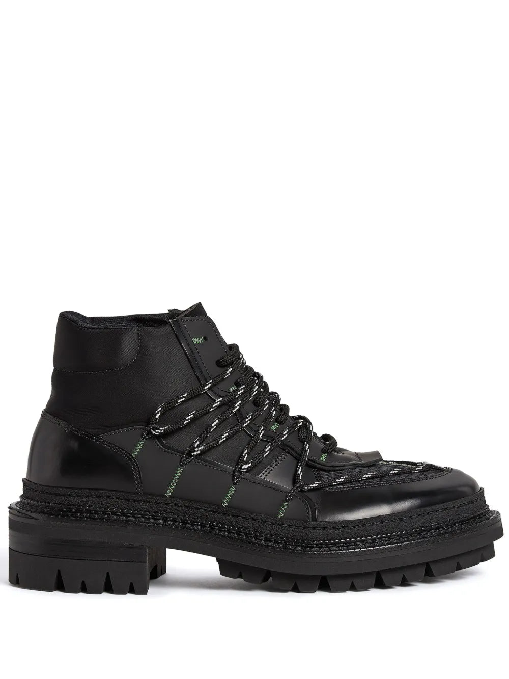 DSQUARED2 panelled-design leather boots