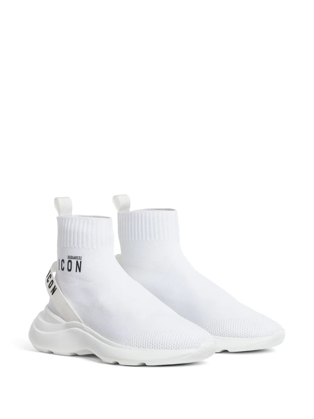 DSQUARED2 logo-print sock sneakers