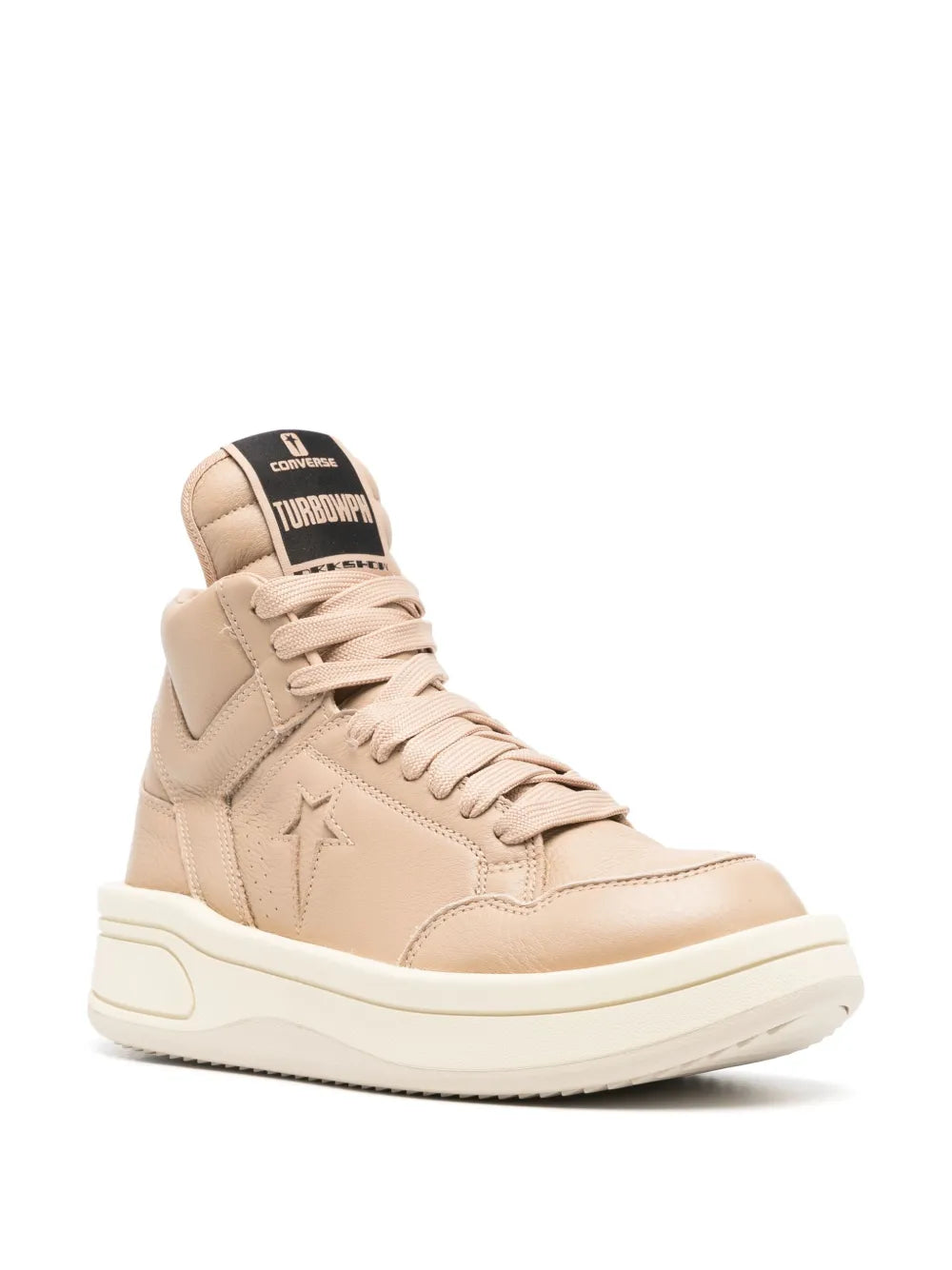 Rick Owens DRKSHDW x DRKSHDW Turbowpn leather sneakers