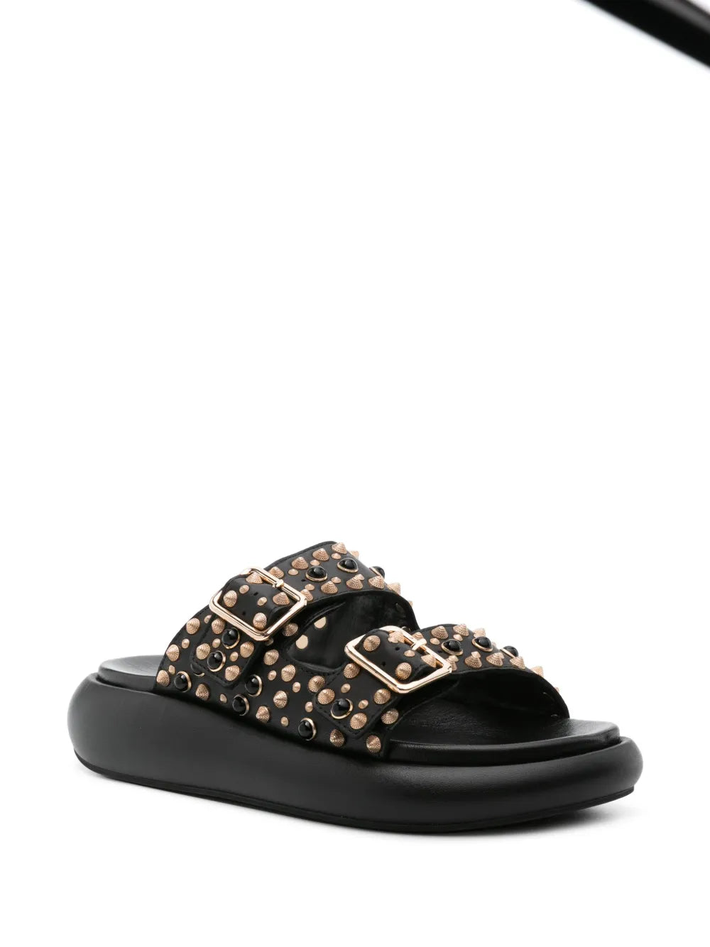 Ash Viking leather slides