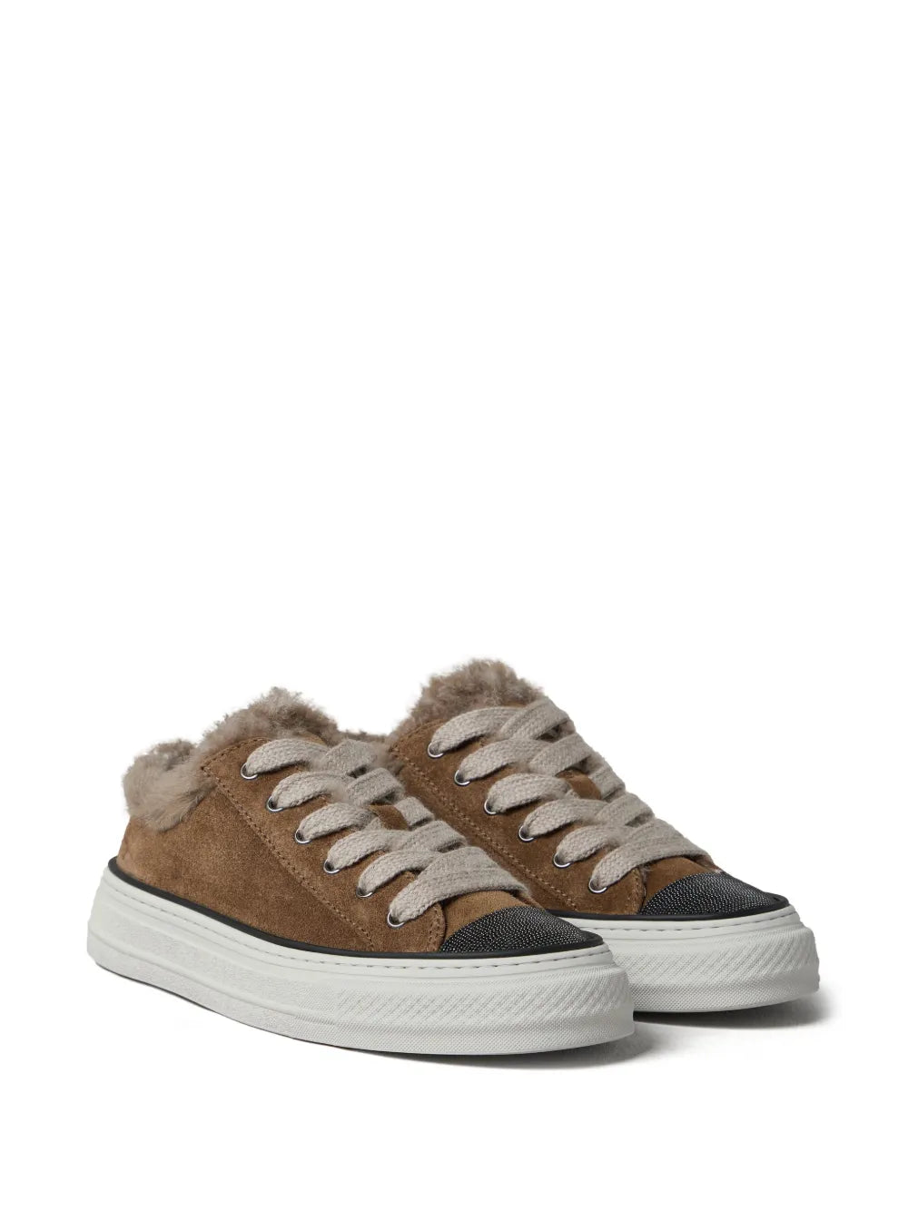Brunello Cucinelli suede sneakers