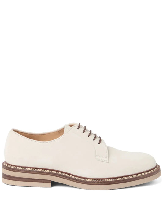 Brunello Cucinelli suede derby