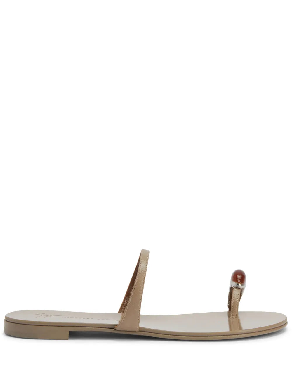 Giuseppe Zanotti Acates leather flip flips 