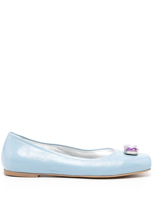 Madison.Maison Marion Turquoise Jeweled Ballet