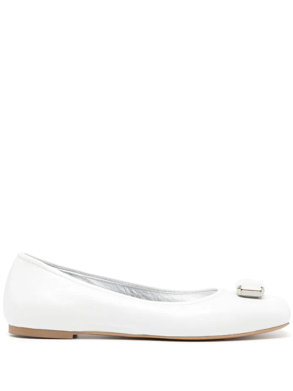 Madison.Maison Marion leather ballerina shoes