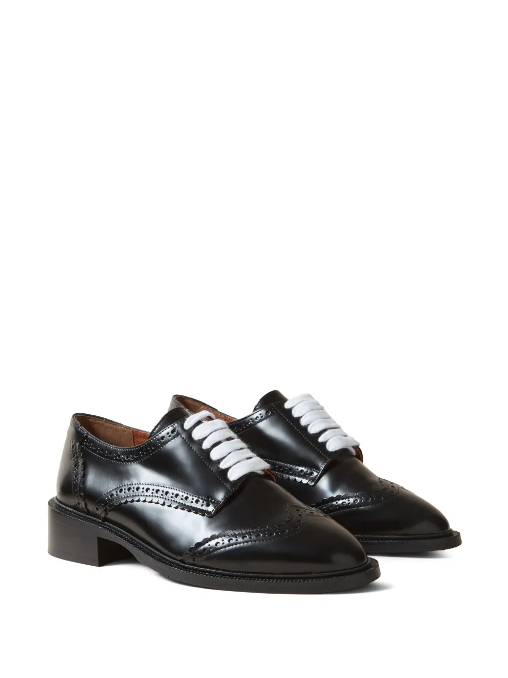 Claudie Pierlot patent leather Derby shoes