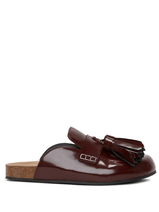 JW Anderson tassel-detail slip-on leather loafers 