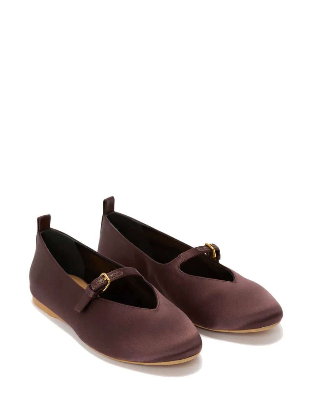 JW Anderson satin-weave ballerinas