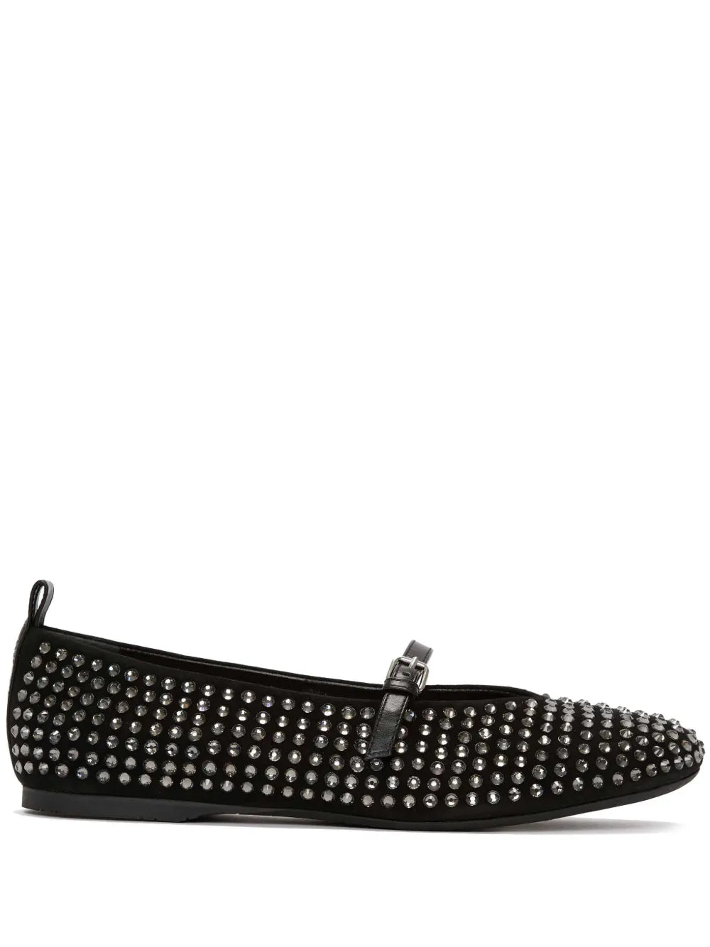 JW Anderson crystal-embellished ballerina shoes 