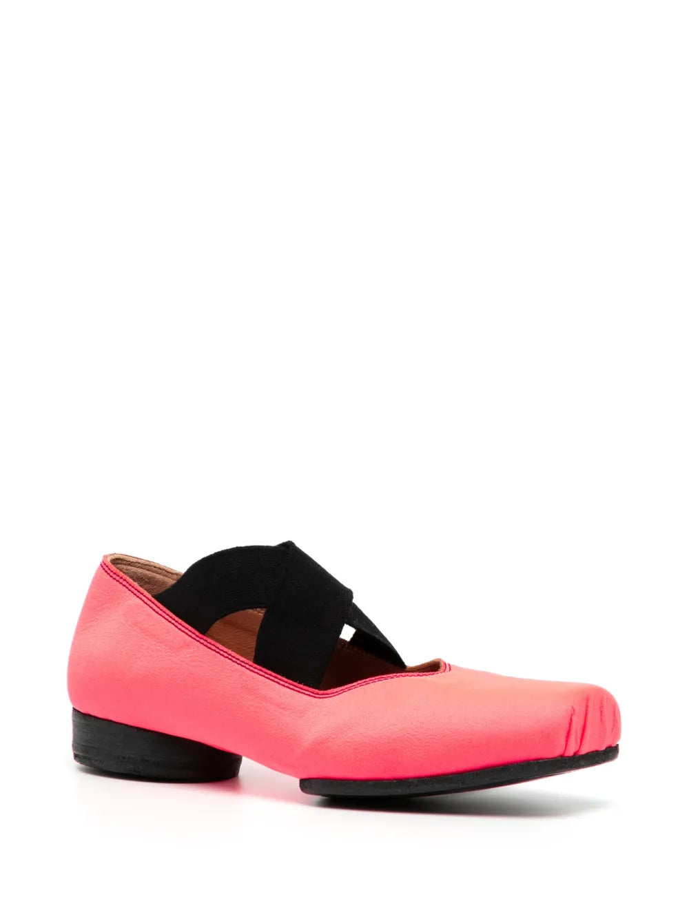 Uma Wang crossover-strap ballerina shoes