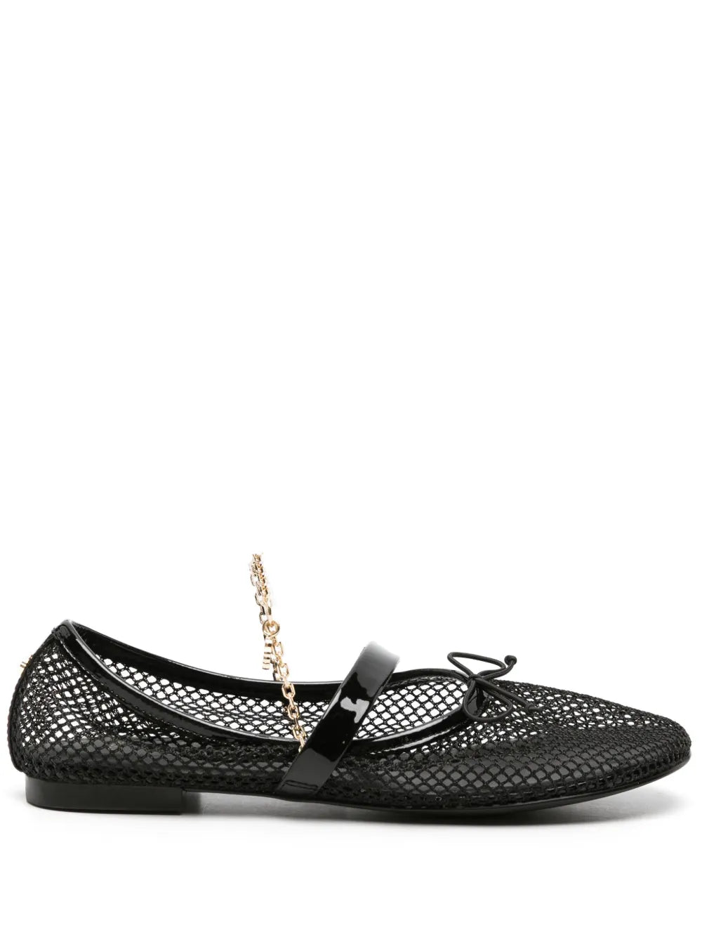 Maje mesh ballerina shoes
