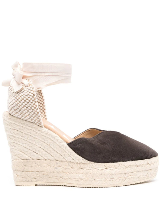 Manebi Hamptons 110mm wedge espadrilles