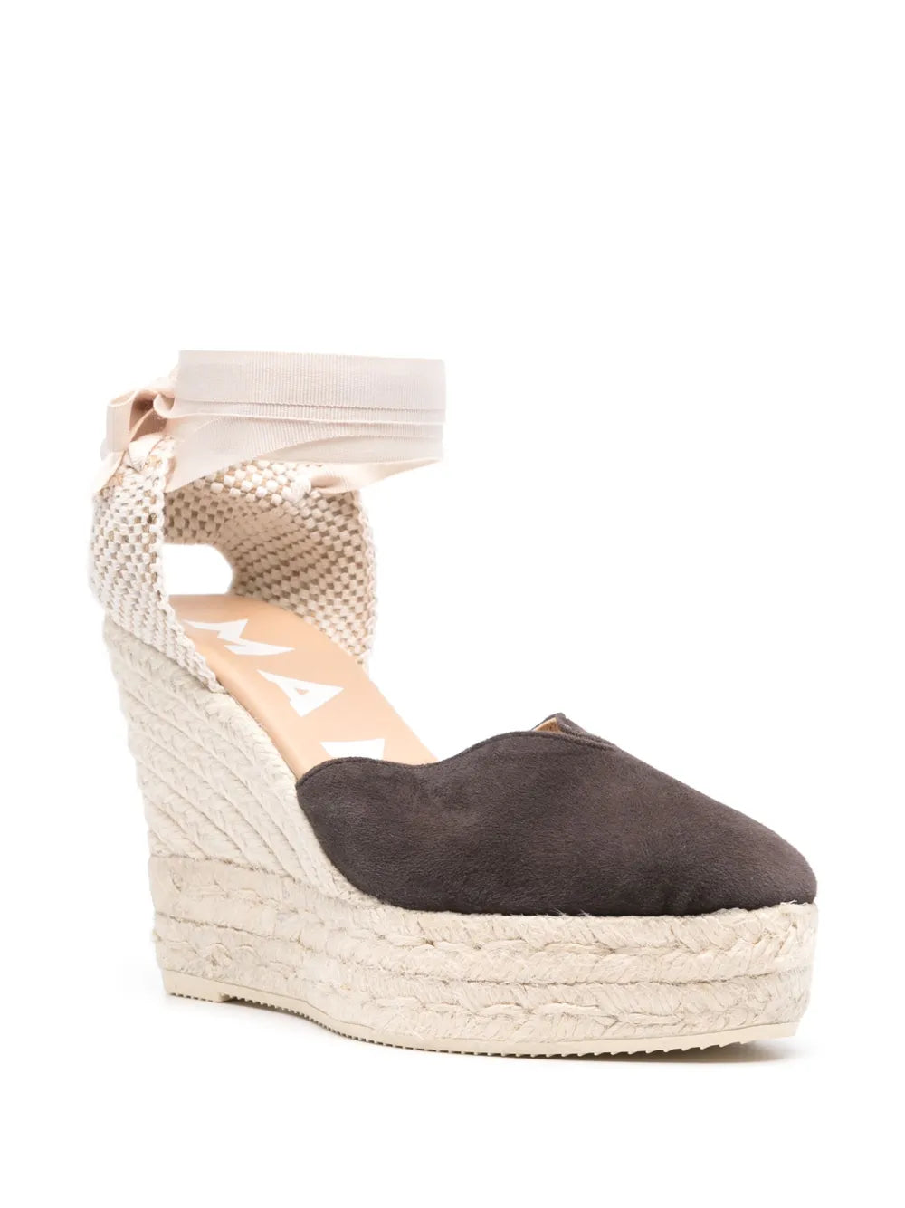 Manebi Hamptons 110mm wedge espadrilles