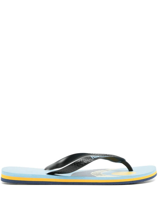 Maison Kitsuné x Havaianas logo-embossed flip flops 
