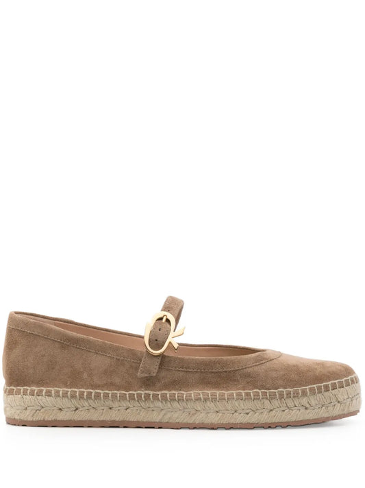 Gianvito Rossi Elda Mary-Jane espadrilles