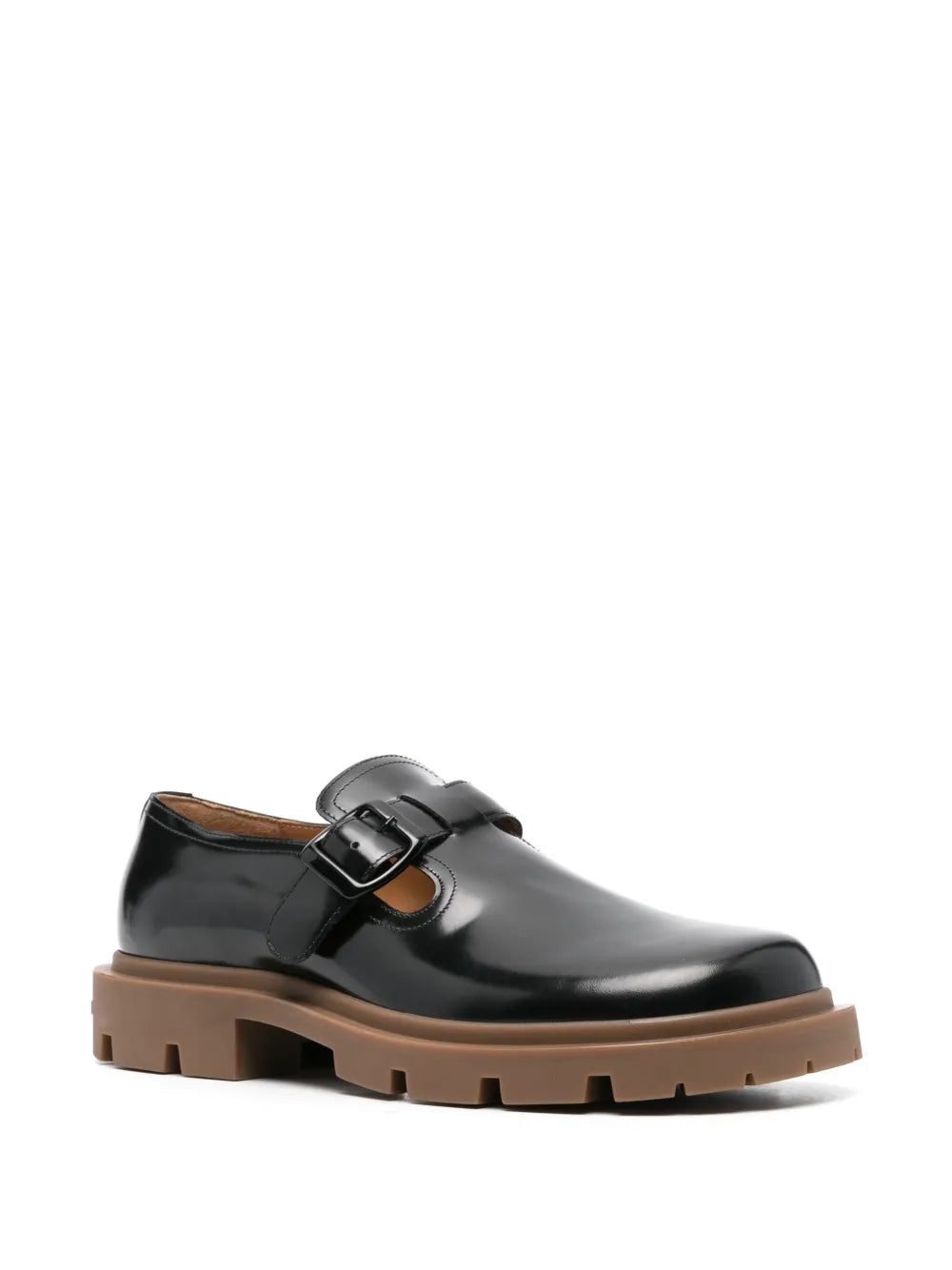 Maison Margiela Ivy leather buckled shoes