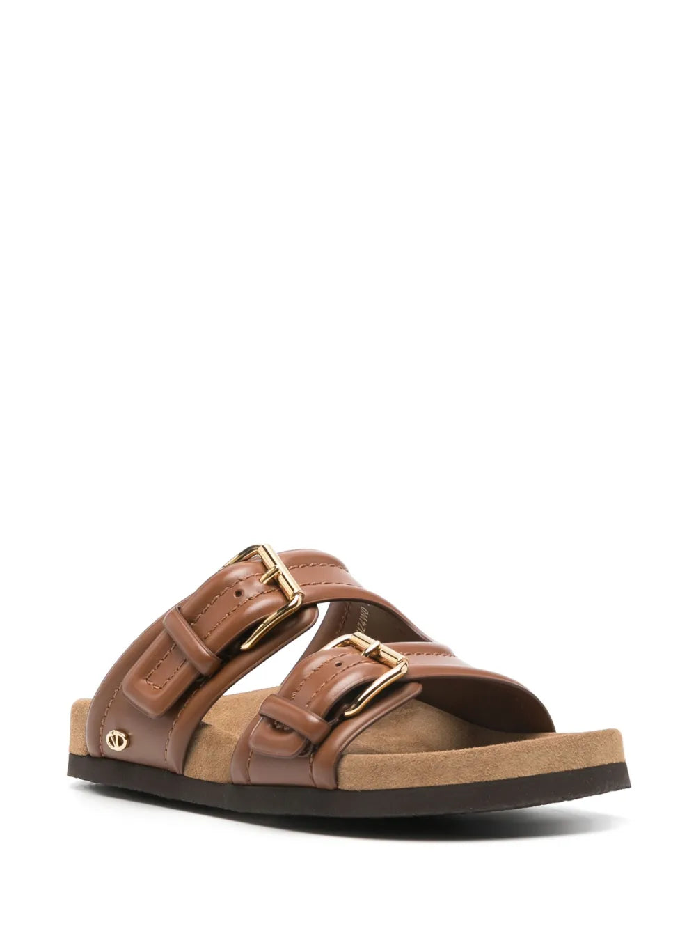 Valentino Garavani  VLogo-logo leather sandals 