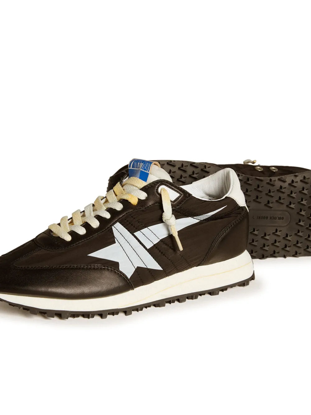 Golden Goose Star Leather Heel Trainers