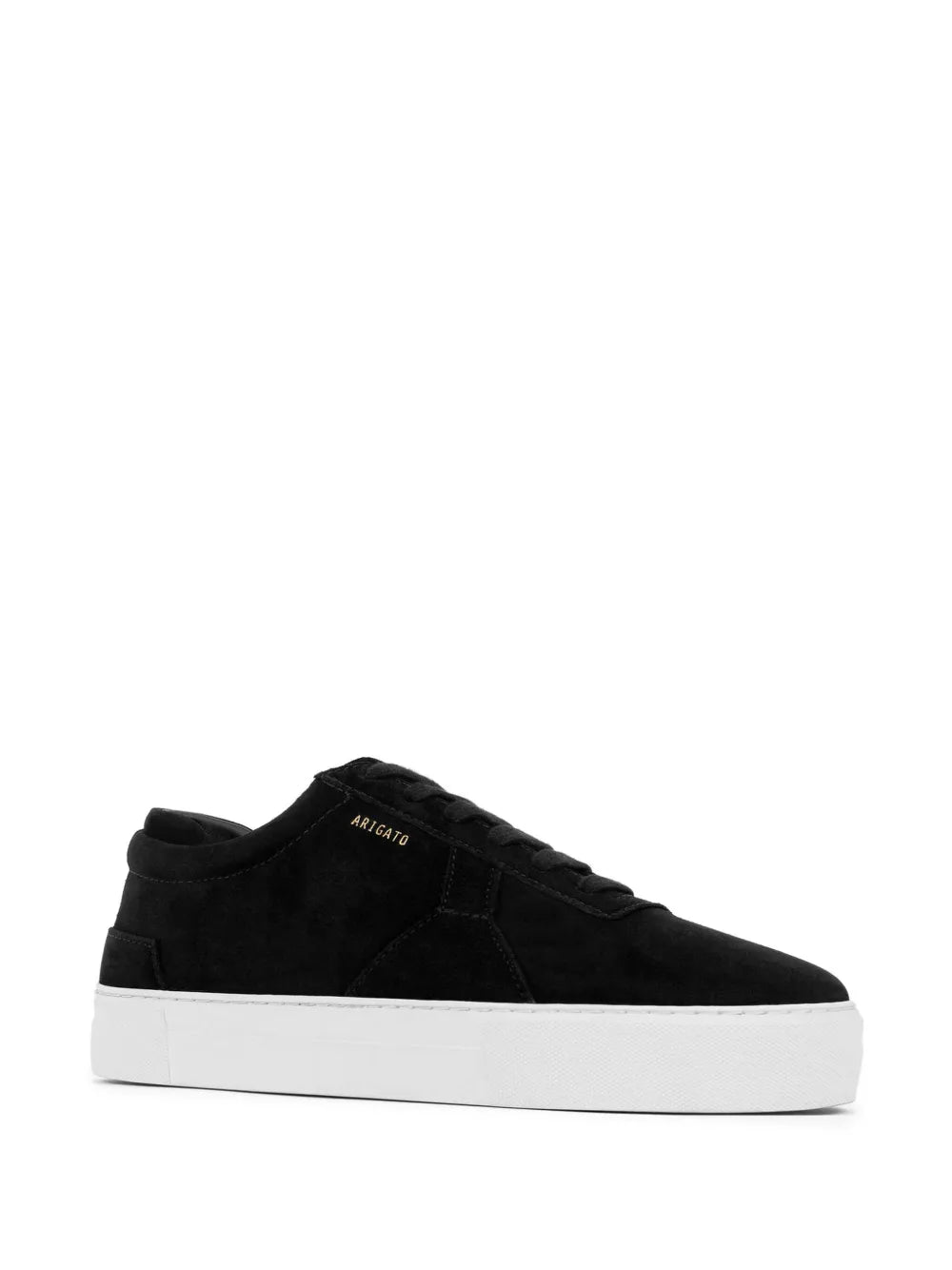 Axel Arigato logo-print suede platform sneakers