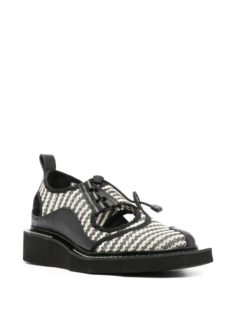 Henrik Vibskov 40mm Riviera striped interwoven sandals