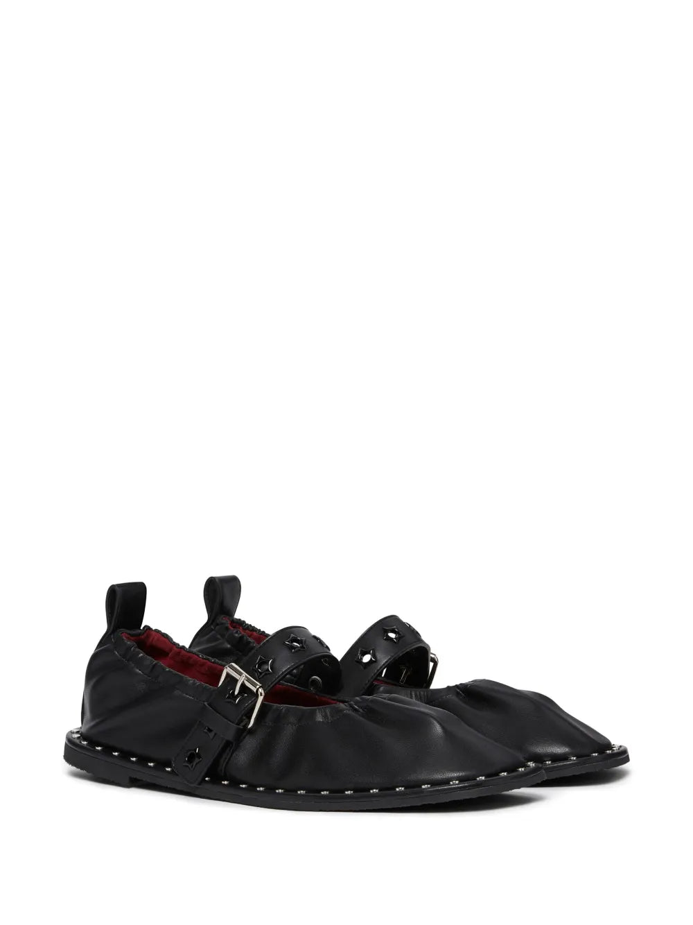 Stella McCartney Falabella studded ballerina shoes