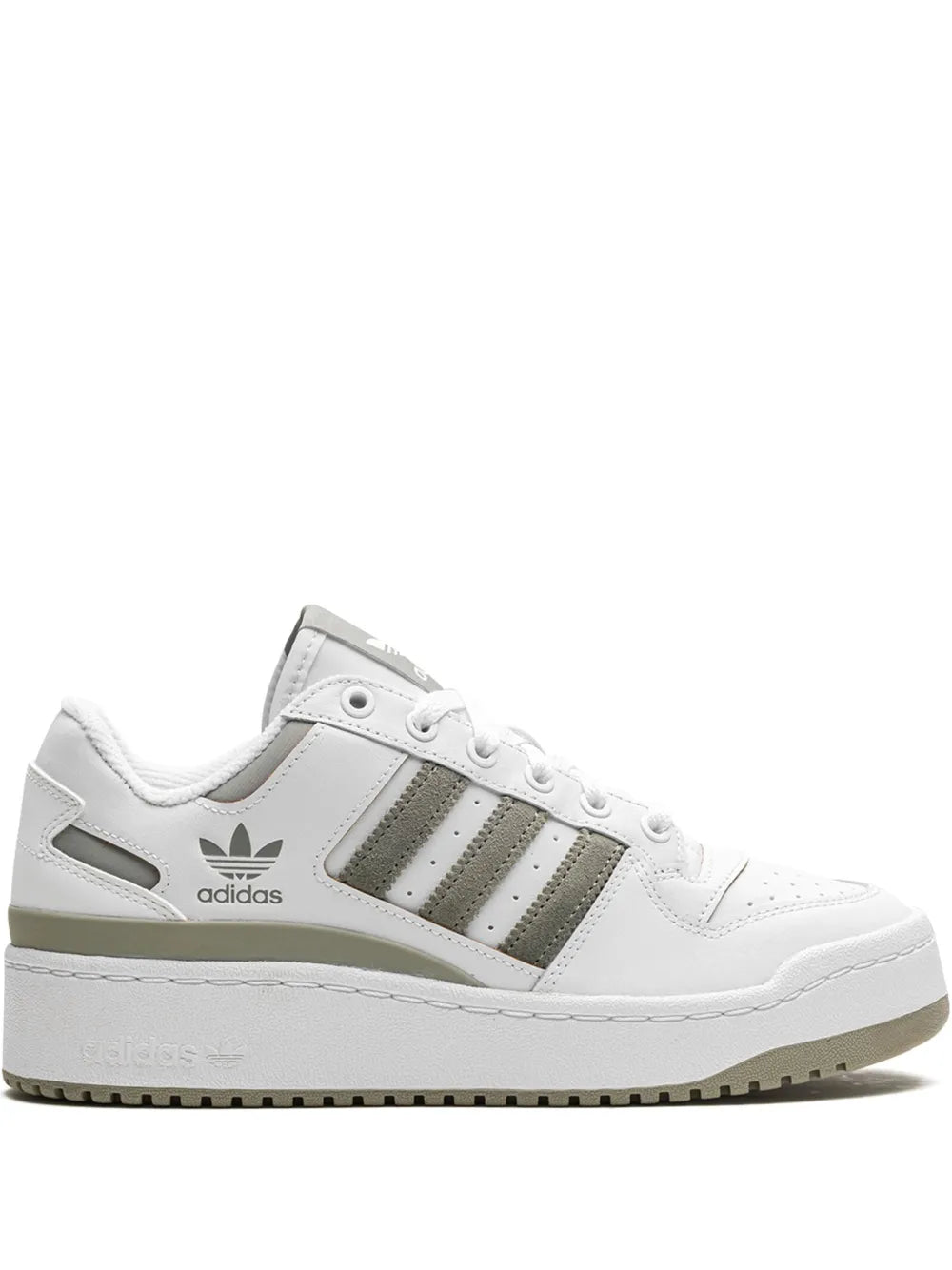adidas Forum Bold Stripes "White/Silver Pebble" sneakers