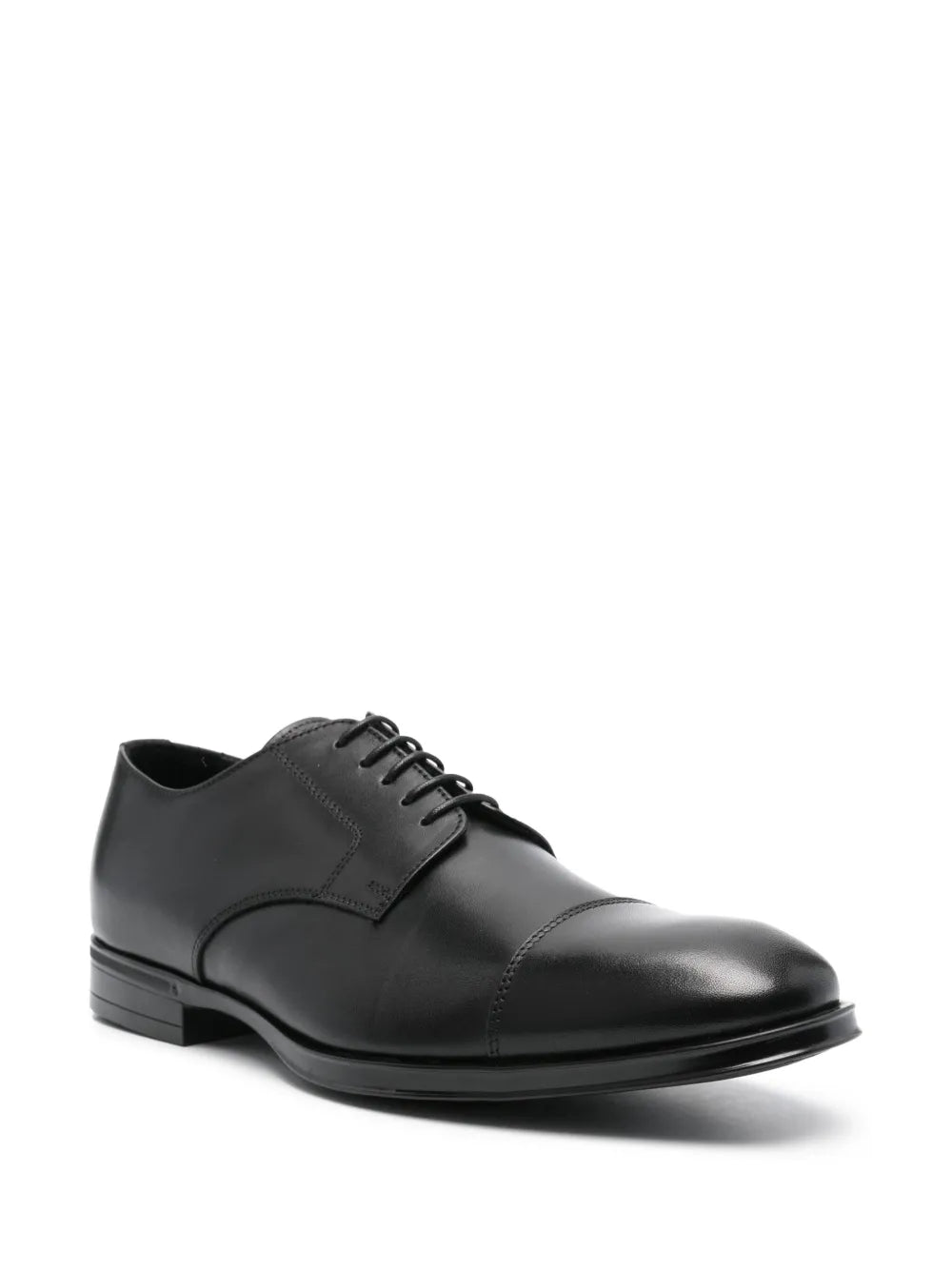 Canali lace-up leather Derby shoes