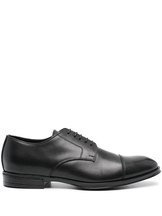 Canali lace-up leather Derby shoes