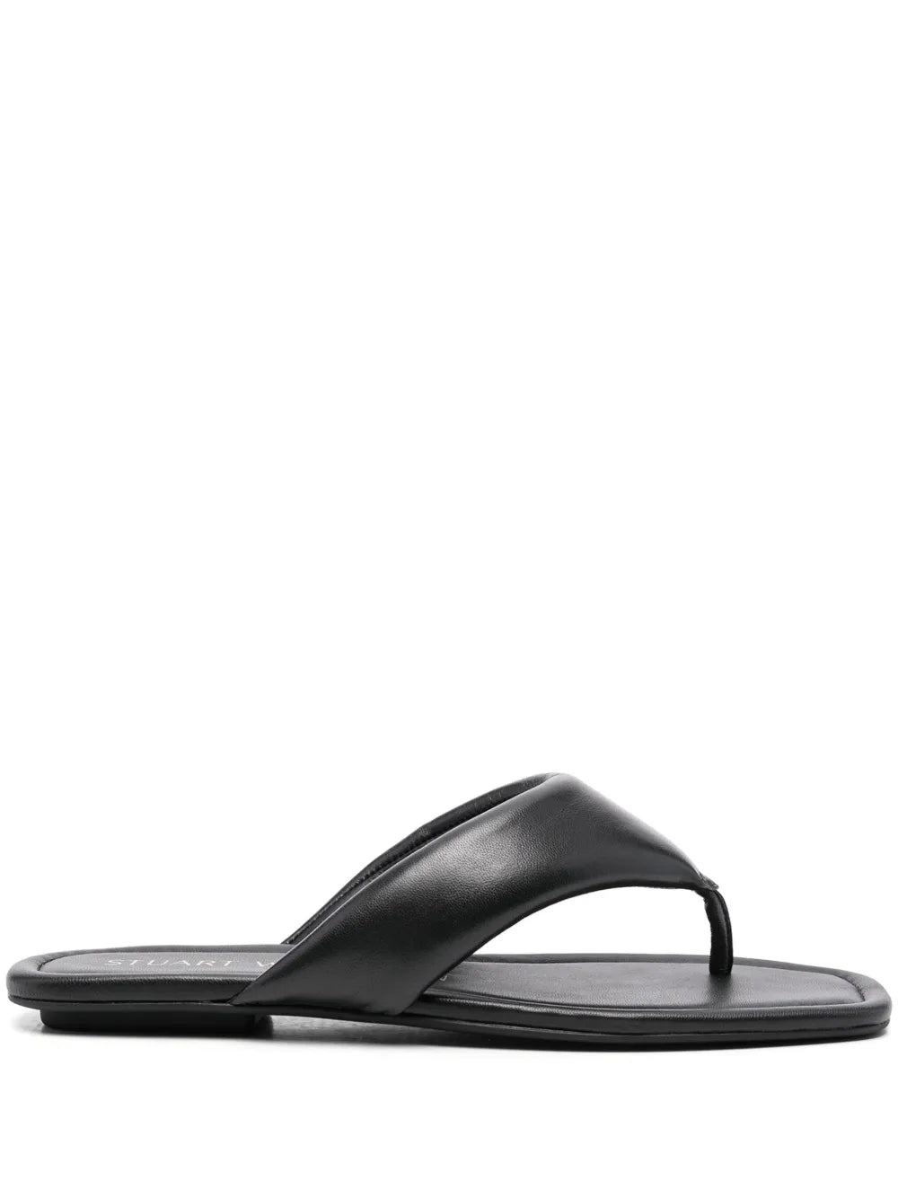 Stuart Weitzman Maui leather flip flops