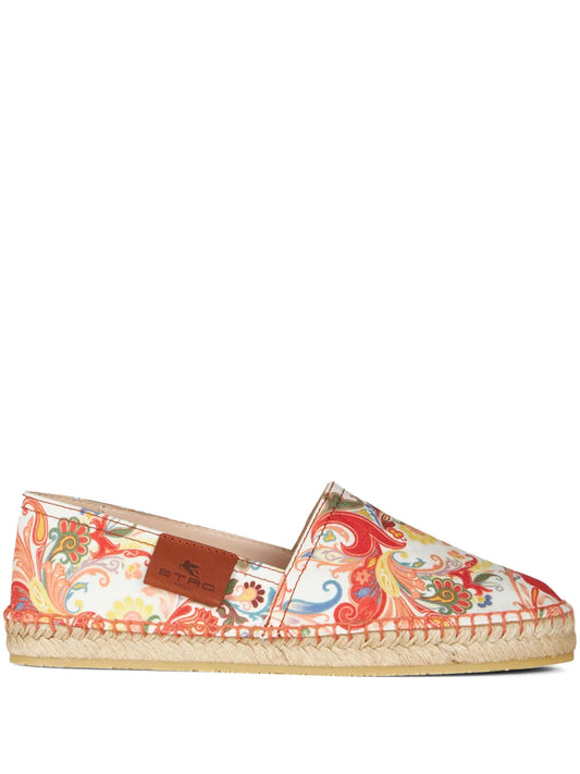 ETRO paisley-print slip-on espadrilles