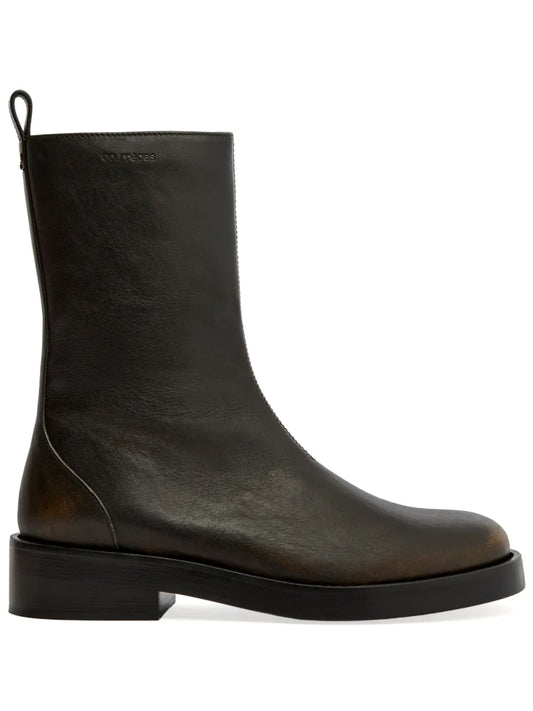 Courrèges Rider leather boots