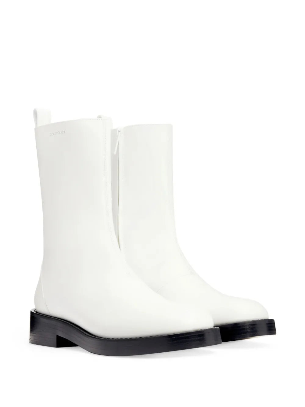 Courrèges Rider leather boots