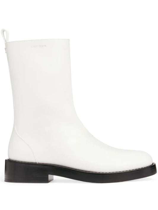 Courrèges Rider leather boots