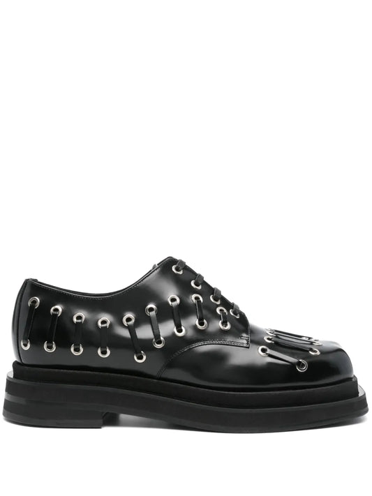 Simone Rocha decorative-stitching Derby shoes