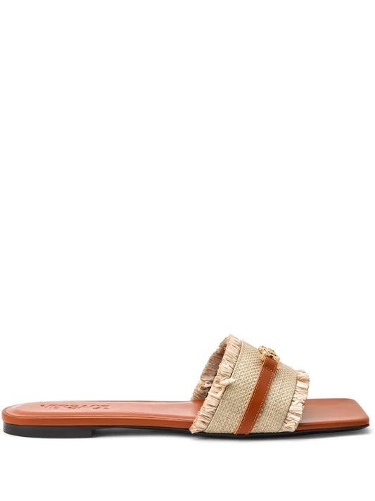 Versace Medusa woven slides