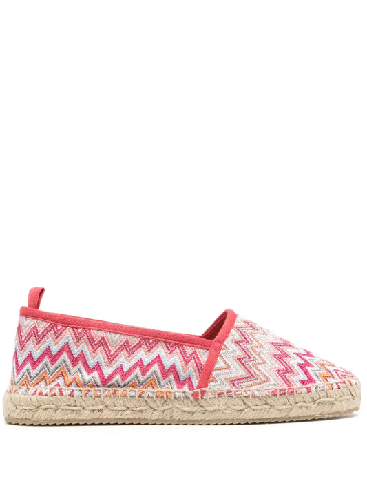 Missoni Elle zigzag-woven espadrilles