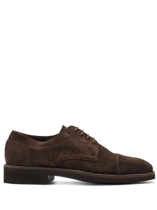 TOM FORD suede Derby shoes